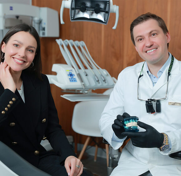 Veneers without tooth facing in Dubai